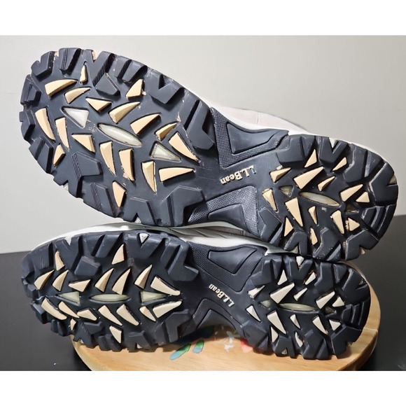 LL Bean Snow Boots EUC Quilted Nylon Suede Faux Fur Trim Pull-On Women's 8.5 EUC - Picture 15 of 16